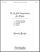 T S Eliot Impressions No. 1 Organ sheet music cover